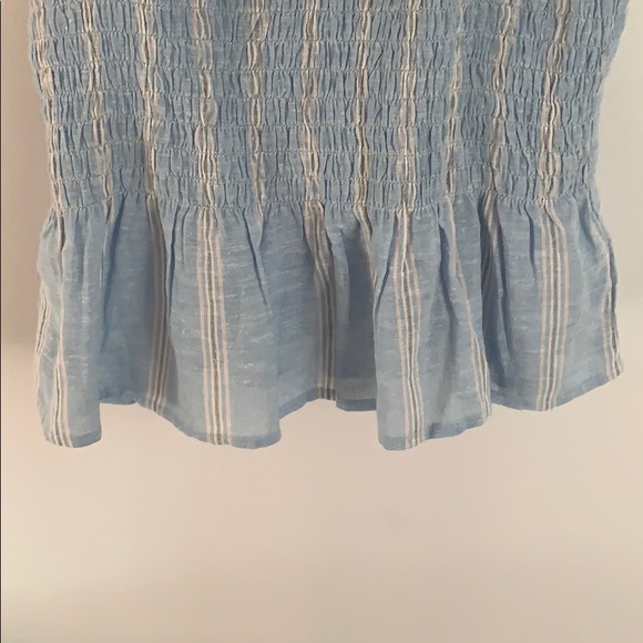 Derek Heart smocked peplum tank - Picture 3 of 4